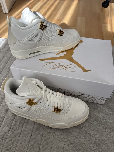 Nike air jordan - 4, oro
