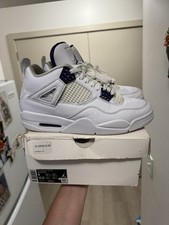 Jordans 4 Retro Viola